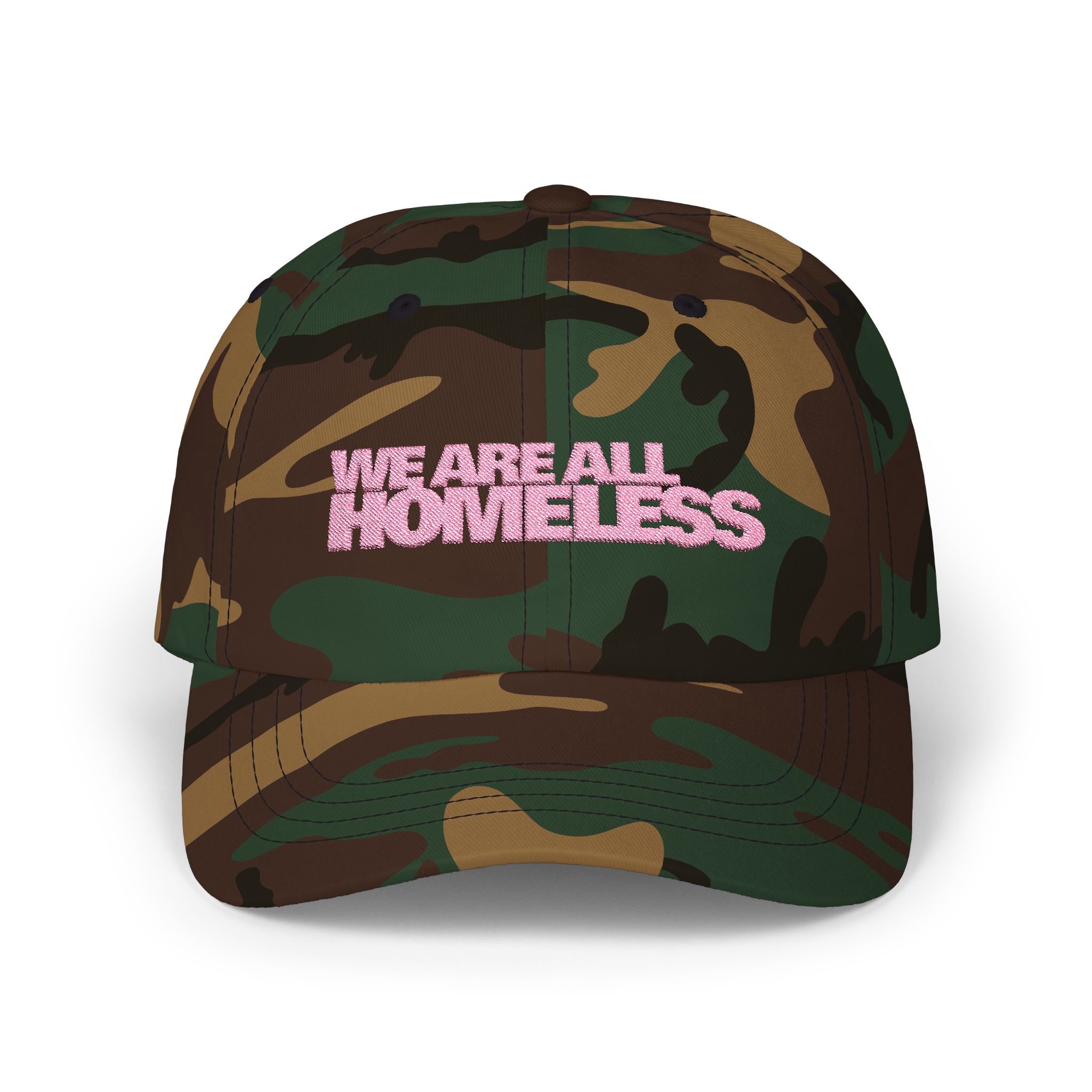 Camo w/ Pink Logo